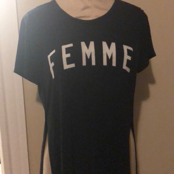 Tops - ‘FEMME’ hi lo top